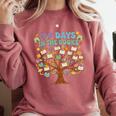100 Days Of School 100 Days In The Books English Teacher Comfort Colors Sweatshirt Orchid