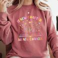 12 New Chapters 365 New Chances New Year Reading Book Tee Comfort Colors Sweatshirt Orchid