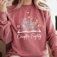 1945 Chapter Eighty 80th Birthday Books Themed 80 Year Old Comfort Colors Sweatshirt Orchid 1945 Chapter Eighty 80th Birthday Books Themed 80 Year Old Comfort Colors Sweatshirt Orchid