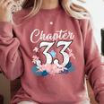 1988 Happy Birthday Chapter 33 Year Old Women Book Lover Comfort Colors Sweatshirt Orchid 1988 Happy Birthday Chapter 33 Year Old Women Book Lover Comfort Colors Sweatshirt Orchid