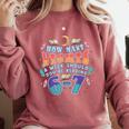 67 Meme Reading How Many Nights Should Read Book Six Seven Comfort Colors Sweatshirt Orchid