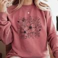 Adult Coloring Book Style Flowers And Ladybug Self Coloring Comfort Colors Sweatshirt Orchid Adult Coloring Book Style Flowers And Ladybug Self Coloring Comfort Colors Sweatshirt Orchid