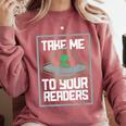 Alien Quote Take Me To Your Readers Sci-Fi Ufo Book Lover Comfort Colors Sweatshirt Orchid Alien Quote Take Me To Your Readers Sci-Fi Ufo Book Lover Comfort Colors Sweatshirt Orchid