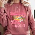 Author It's A Wonderful Day To Write A Book Comfort Colors Sweatshirt Orchid Author It's A Wonderful Day To Write A Book Comfort Colors Sweatshirt Orchid
