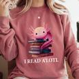 Axolotl Book Lover Librarian Reading Library Readers Comfort Colors Sweatshirt Orchid Axolotl Book Lover Librarian Reading Library Readers Comfort Colors Sweatshirt Orchid