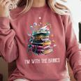 Im With The Banned Book Readers Librarians Read Banned Books Comfort Colors Sweatshirt Orchid Im With The Banned Book Readers Librarians Read Banned Books Comfort Colors Sweatshirt Orchid
