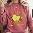 Banned Books Week Read Banned Books Reader Comfort Colors Sweatshirt Orchid
