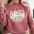Barely Tolerable Book Floral Bookworm Lover Bookish Premium Comfort Colors Sweatshirt Orchid Barely Tolerable Book Floral Bookworm Lover Bookish Premium Comfort Colors Sweatshirt Orchid