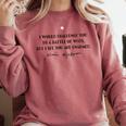 Battle Of Wits William Shakespeare Book Quote Comfort Colors Sweatshirt Orchid