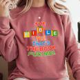 The BIBLE Yes That's The Book For Me Comfort Colors Sweatshirt Orchid The BIBLE Yes That's The Book For Me Comfort Colors Sweatshirt Orchid