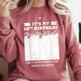 Birthday It's My 40th Birthday Guest Book Birthday Party Comfort Colors Sweatshirt Orchid Birthday It's My 40th Birthday Guest Book Birthday Party Comfort Colors Sweatshirt Orchid