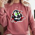 BODO Spawn Character Comic Book Shirt Premium Tri-Blend Comfort Colors Sweatshirt Orchid
