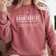Book Booktrovert Book Lovers Definition Comfort Colors Sweatshirt Orchid Book Booktrovert Book Lovers Definition Comfort Colors Sweatshirt Orchid