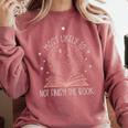 Book Club Shirts For Women Most Likely To Not Finish Comfort Colors Sweatshirt Orchid