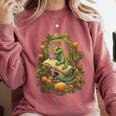 Book Dragon Reading Books Bookworm Fantasy Comfort Colors Sweatshirt Orchid Book Dragon Reading Books Bookworm Fantasy Comfort Colors Sweatshirt Orchid