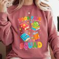 Book Fair Squad Comfort Colors Sweatshirt Orchid