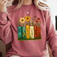 Book Flower 8647 Foxtrots Deltas Tangos Comfort Colors Sweatshirt Orchid Book Flower 8647 Foxtrots Deltas Tangos Comfort Colors Sweatshirt Orchid