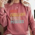 Book Lover Austen Literature What Excellent Boiled Potatoes Comfort Colors Sweatshirt Orchid Book Lover Austen Literature What Excellent Boiled Potatoes Comfort Colors Sweatshirt Orchid