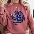 Book Lover Dragon Reading Cool Fantasy Women Girls Kids Men Comfort Colors Sweatshirt Orchid Book Lover Dragon Reading Cool Fantasy Women Girls Kids Men Comfort Colors Sweatshirt Orchid