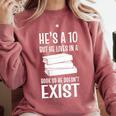 Book Lover Quotes Book Enthusiast Comfort Colors Sweatshirt Orchid