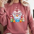 Book Lover Reading Penguin Comfort Colors Sweatshirt Orchid Book Lover Reading Penguin Comfort Colors Sweatshirt Orchid
