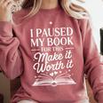 Book Lover Reading Quote For Reading Teacher Comfort Colors Sweatshirt Orchid Book Lover Reading Quote For Reading Teacher Comfort Colors Sweatshirt Orchid