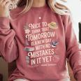 Book Lover Tomorrow Quote Anne Shirley Comfort Colors Sweatshirt Orchid Book Lover Tomorrow Quote Anne Shirley Comfort Colors Sweatshirt Orchid