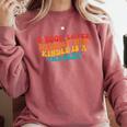 A Book Lover Without Her Kindle Is A Tragedy Apparel Comfort Colors Sweatshirt Orchid