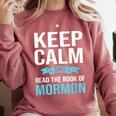 Book Of Mormon LDS Missionary Church Of Latter Day Saints Comfort Colors Sweatshirt Orchid Book Of Mormon LDS Missionary Church Of Latter Day Saints Comfort Colors Sweatshirt Orchid