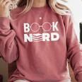 Book Nerd Book Club Bookworm Reading Lover Humor Comfort Colors Sweatshirt Orchid Book Nerd Book Club Bookworm Reading Lover Humor Comfort Colors Sweatshirt Orchid
