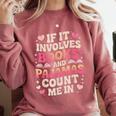 Book Pajamas For Women If It Involves Books And Pajamas Comfort Colors Sweatshirt Orchid Book Pajamas For Women If It Involves Books And Pajamas Comfort Colors Sweatshirt Orchid