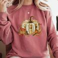 Book Pumpkin Fall Reading Thanksgiving Teacher Librarian Comfort Colors Sweatshirt Orchid Book Pumpkin Fall Reading Thanksgiving Teacher Librarian Comfort Colors Sweatshirt Orchid