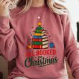 All Booked For Christmas Librarian Reader Xmas Pajama Comfort Colors Sweatshirt Orchid All Booked For Christmas Librarian Reader Xmas Pajama Comfort Colors Sweatshirt Orchid