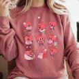 All Booked For Valentine Book Teacher Kids Girls Boys Comfort Colors Sweatshirt Orchid All Booked For Valentine Book Teacher Kids Girls Boys Comfort Colors Sweatshirt Orchid