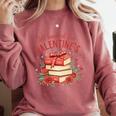 All Booked For Valentine's Book Lovers Romantic Readers Comfort Colors Sweatshirt Orchid All Booked For Valentine's Book Lovers Romantic Readers Comfort Colors Sweatshirt Orchid