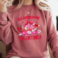 All Booked For Valentines Coquette Bow Book Valentine Day Comfort Colors Sweatshirt Orchid All Booked For Valentines Coquette Bow Book Valentine Day Comfort Colors Sweatshirt Orchid