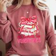 All Booked For Valentines Day Book Lovers Teacher Kids Comfort Colors Sweatshirt Orchid All Booked For Valentines Day Book Lovers Teacher Kids Comfort Colors Sweatshirt Orchid