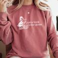 Bookish Club Silly Lover Book Reader Reading Gift Comfort Colors Sweatshirt Orchid Bookish Club Silly Lover Book Reader Reading Gift Comfort Colors Sweatshirt Orchid