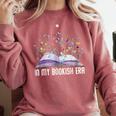 In My Bookish Era World Book Day Girls Comfort Colors Sweatshirt Orchid In My Bookish Era World Book Day Girls Comfort Colors Sweatshirt Orchid