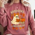 Books And BER Months Fall Librarian Reading Halloween Comfort Colors Sweatshirt Orchid Books And BER Months Fall Librarian Reading Halloween Comfort Colors Sweatshirt Orchid