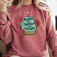 Books Are Better Than People Bookworm Librarian Reader Comfort Colors Sweatshirt Orchid Books Are Better Than People Bookworm Librarian Reader Comfort Colors Sweatshirt Orchid