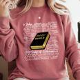 Books Of The Bible Comfort Colors Sweatshirt Orchid