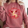 Books Are My Love Language Cupid Reading Book Valentines Day Comfort Colors Sweatshirt Orchid Books Are My Love Language Cupid Reading Book Valentines Day Comfort Colors Sweatshirt Orchid