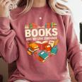 Books Are My Love Language Reading Lover Librarian Valentine Comfort Colors Sweatshirt Orchid Books Are My Love Language Reading Lover Librarian Valentine Comfort Colors Sweatshirt Orchid