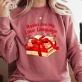 Books Are My Love Language Valentines Day For Books Lover Comfort Colors Sweatshirt Orchid Books Are My Love Language Valentines Day For Books Lover Comfort Colors Sweatshirt Orchid