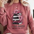 I Like Books More Than I Like People Reader Teacher Bookworm Comfort Colors Sweatshirt Orchid I Like Books More Than I Like People Reader Teacher Bookworm Comfort Colors Sweatshirt Orchid