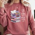 I Like My Books Spicy ShirtI Like Books Spicy & Coffee ICY Comfort Colors Sweatshirt Orchid I Like My Books Spicy ShirtI Like Books Spicy & Coffee ICY Comfort Colors Sweatshirt Orchid