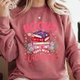 Books Are My Valentine Coquette Bow Book Flower Girl Women Comfort Colors Sweatshirt Orchid Books Are My Valentine Coquette Bow Book Flower Girl Women Comfort Colors Sweatshirt Orchid