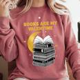 Books Are My Valentine Cute Book Lover Valentine's Day Comfort Colors Sweatshirt Orchid Books Are My Valentine Cute Book Lover Valentine's Day Comfort Colors Sweatshirt Orchid