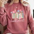 Booktrovert Book Lover Reading Bookworm Reader Comfort Colors Sweatshirt Orchid Booktrovert Book Lover Reading Bookworm Reader Comfort Colors Sweatshirt Orchid
